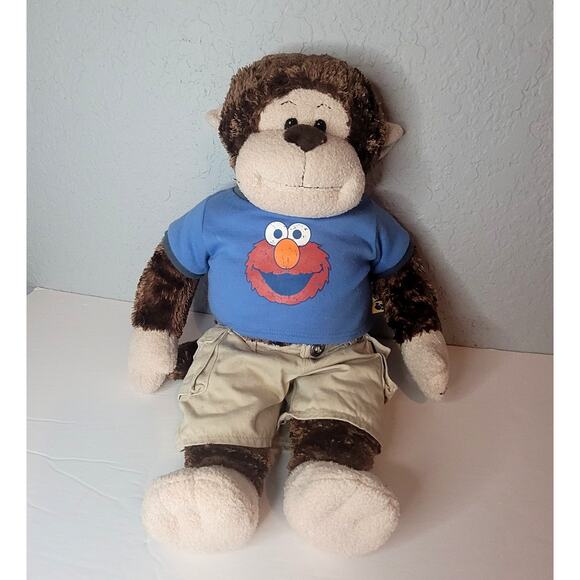 Build A Bear Magnificent Monkey 18" Inches Stuffed Animal Retired Plush Clothes - Picture 2 of 12